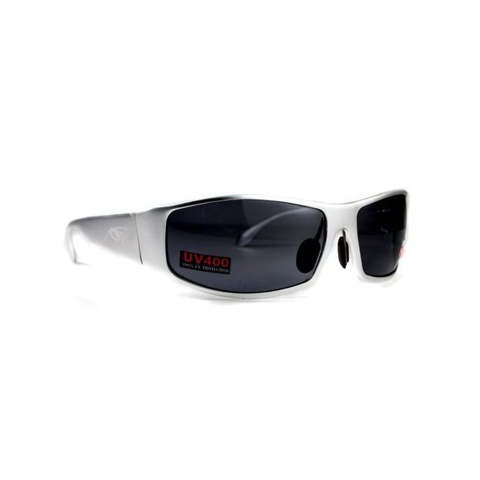 Сонцезахисні окуляри Global Vision BAD-ASS-1 Silver Сірі (1БЕД1-СМ20) зображення 4