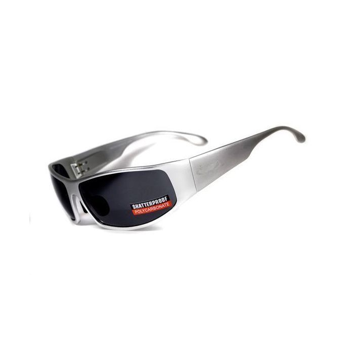 Сонцезахисні окуляри Global Vision BAD-ASS-1 Silver Сірі (1БЕД1-СМ20) зображення 7