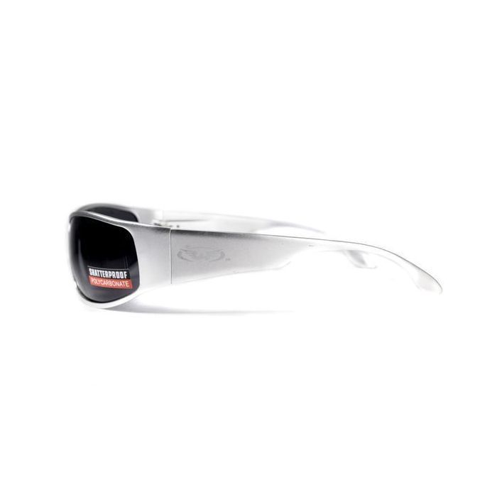 Сонцезахисні окуляри Global Vision BAD-ASS-1 Silver Сірі (1БЕД1-СМ20) зображення 8