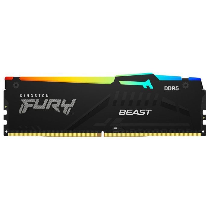 Модуль пам'яті для комп'ютера DDR5 64GB (2x32GB) 5200 MHz Beast RGB EXPO Black Kingston Fury (ex.HyperX) (KF552C40BB2AK2-64) зображення 4