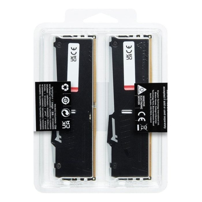 Модуль пам'яті для комп'ютера DDR5 64GB (2x32GB) 5200 MHz Beast RGB EXPO Black Kingston Fury (ex.HyperX) (KF552C40BB2AK2-64) зображення 8