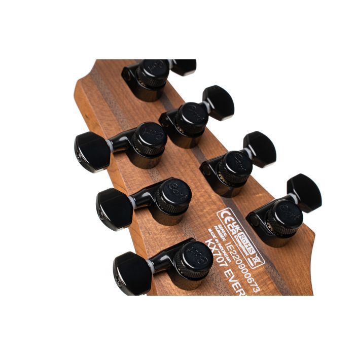 Электрогитара Cort KX707 EverTune (Open Pore Black) изображение 5