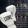 Боксерские перчатки Leone GN111 The Greatest White 10 унцій (GN111_White_10oz) изображение 10
