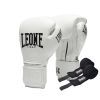 Боксерские перчатки Leone GN111 The Greatest White 10 унцій (GN111_White_10oz)