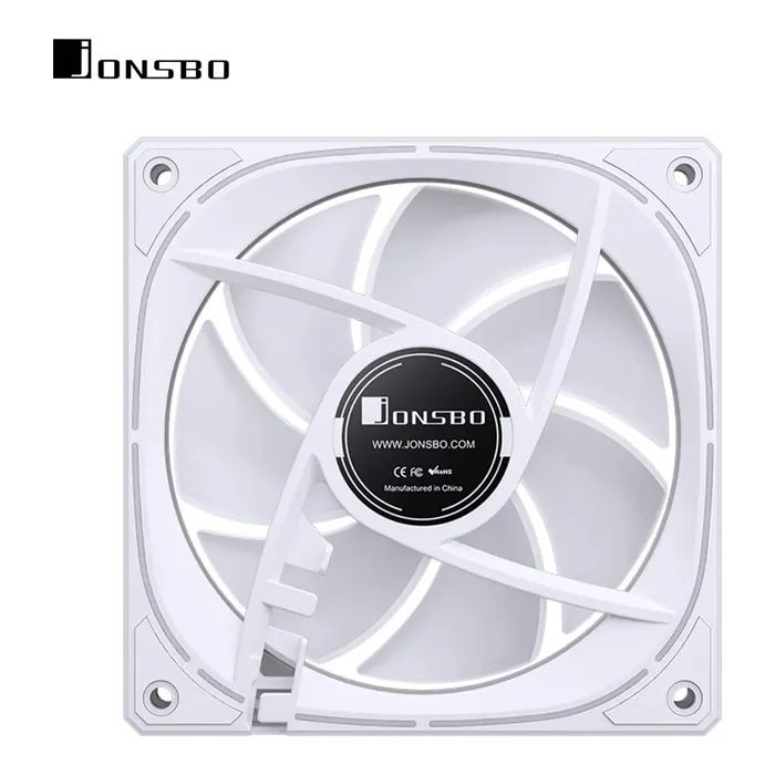 Кулер для корпуса JONSBO FR-505W ARGB White изображение 5