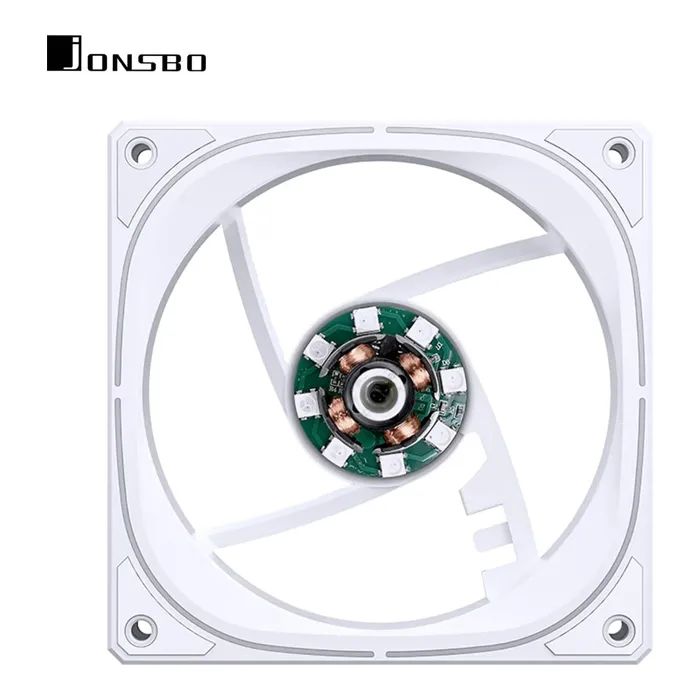 Кулер для корпуса JONSBO FR-505W ARGB White изображение 6