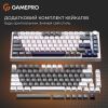 Клавиатура GamePro Genesis Warden MK160P Outemu Swithes USB White-Grey (MK160P) изображение 10