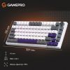 Клавиатура GamePro Genesis Warden MK160P Outemu Swithes USB White-Grey (MK160P) изображение 12