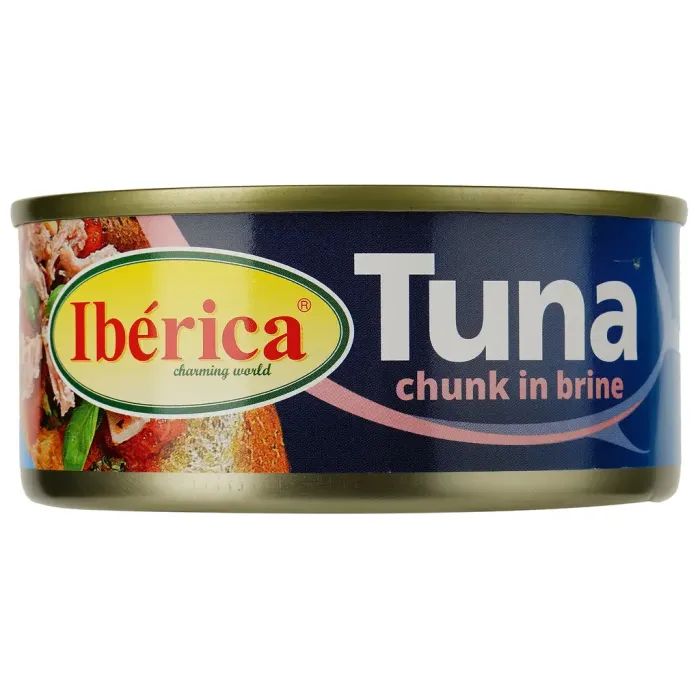 Рыбные консервы Iberica Тунец целый в собственном соке 150 г (8436024298932)