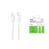 Дата кабель USB-C to USB-C 1.0m 240W white Belkin (CAB025HQ1MWH) зображення 2
