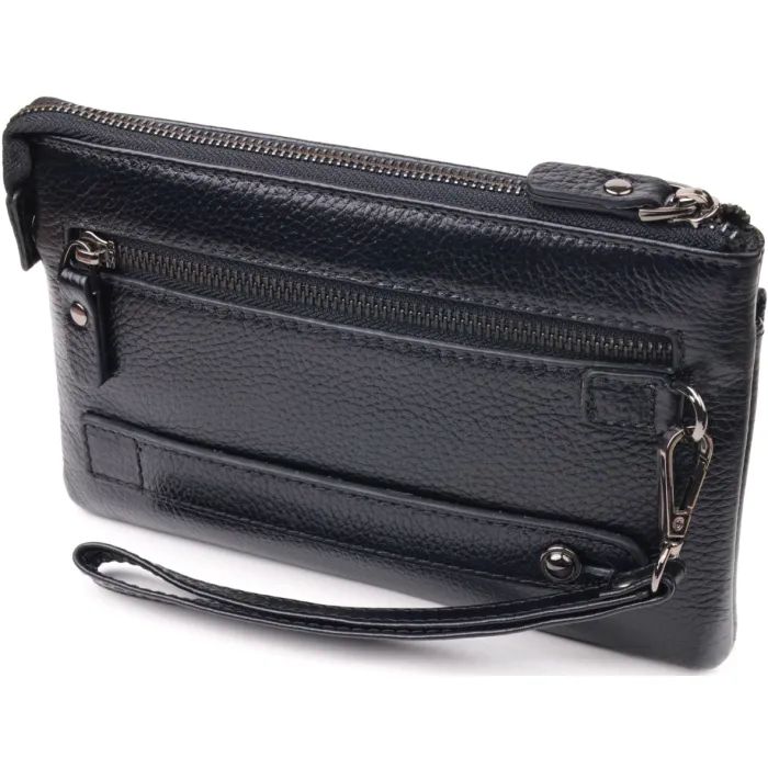 Сумка Canpellini З натуральної шкіри Чорна (21546) зображення 2