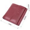 Гаманець ST Leather З натуральної шкіри Бордовий (22544) зображення 3