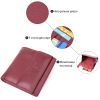 Гаманець ST Leather З натуральної шкіри Бордовий (22544) зображення 4