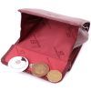 Гаманець ST Leather З натуральної шкіри Бордовий (22544) зображення 7