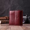 Гаманець ST Leather З натуральної шкіри Бордовий (22544) зображення 8