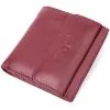 Гаманець ST Leather З натуральної шкіри Бордовий (22544)