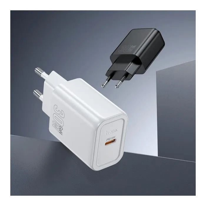 Зарядное устройство HOCO N62 USB-C PD30W black (6942007644297) изображение 4
