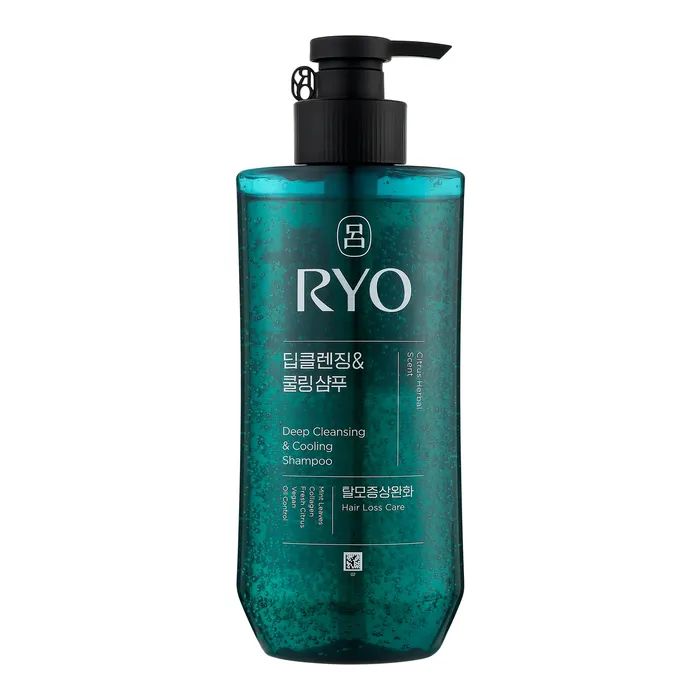 Шампунь Ryo Deep Cleansing & Cooling Shampoo 480 мл (8809803590266)