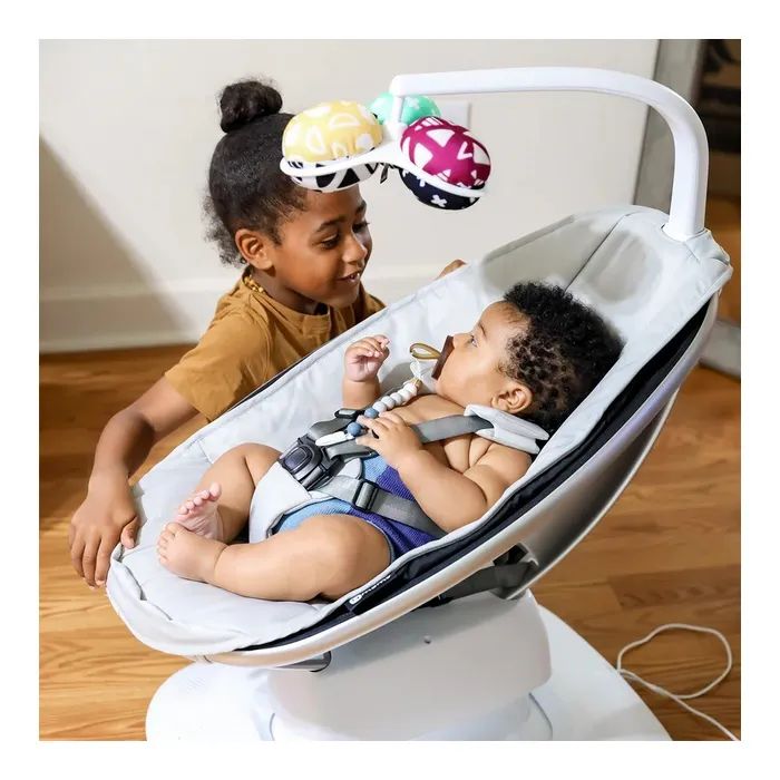 Кресло-качалка 4moms MamaRoo 5.0 grey classic (817980017740) изображение 8