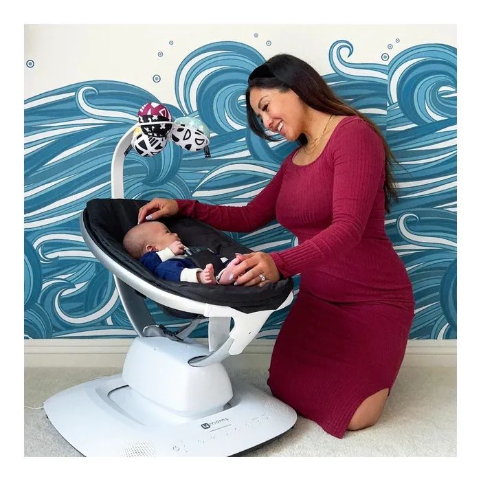 Кресло-качалка 4moms MamaRoo 5.0 grey classic (817980017740) изображение 9