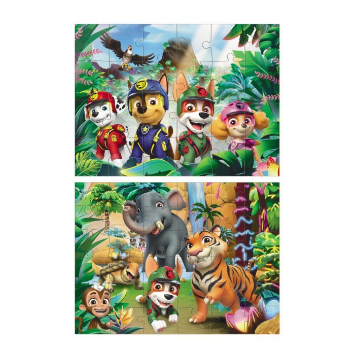 Пазл DoDo 2 в 1 Paw Patrol. Приключения в Джунглях (200572) изображение 3