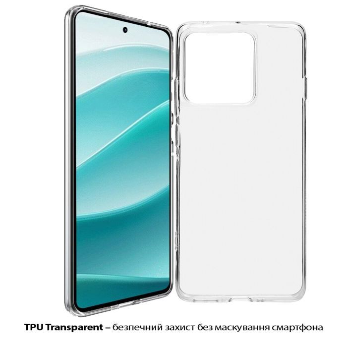 Чехол для мобильного телефона BeCover Motorola Edge 60 Fusion Transparent (713773) изображение 2