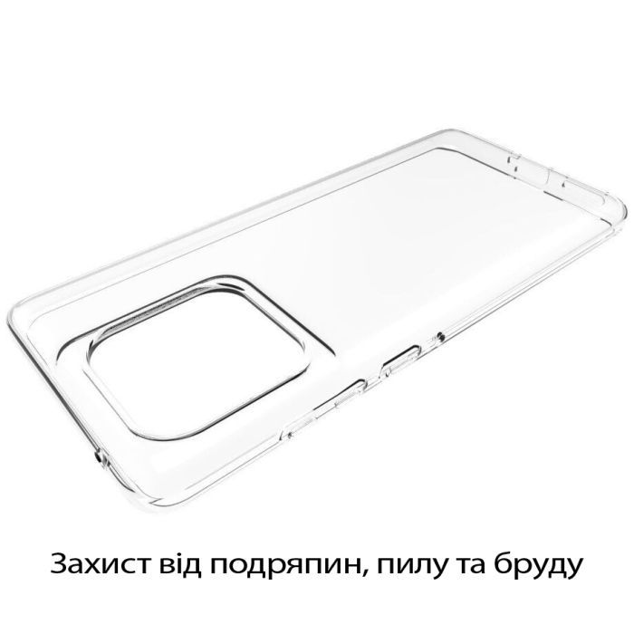 Чехол для мобильного телефона BeCover Motorola Edge 60 Fusion Transparent (713773) изображение 4