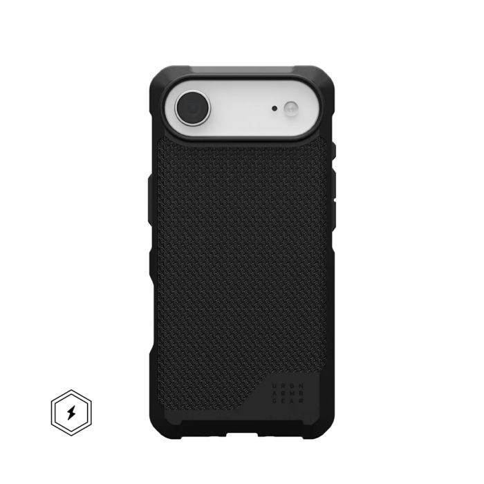 Чехол для мобильного телефона UAG iPhone 17 Air Metropolis LT Magsafe Kevlar Black (114520113940)