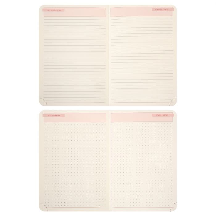 Тижневик Leo planner А5 датований 2026 "Chiara", твердий, рожевий, 368 сторінок (252686) зображення 9