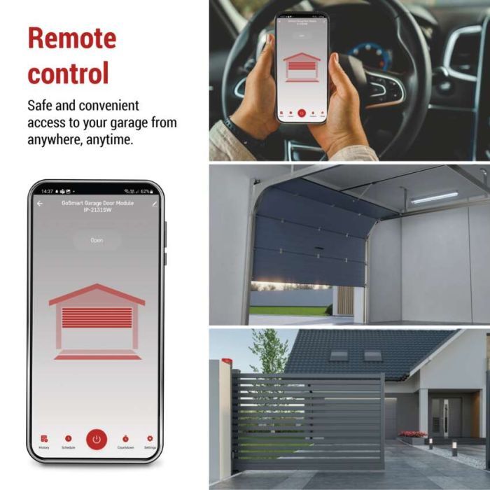 Модуль управления умным домом EMOS Smart Garage Door Control Module H5111 WiFi (H5111) изображение 11