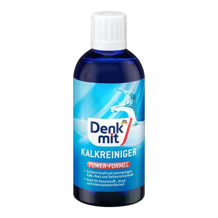 Жидкость для чистки ванн DenkMit Kalkreiniger Для удаления известкового налета 500 мл (4066447789928)