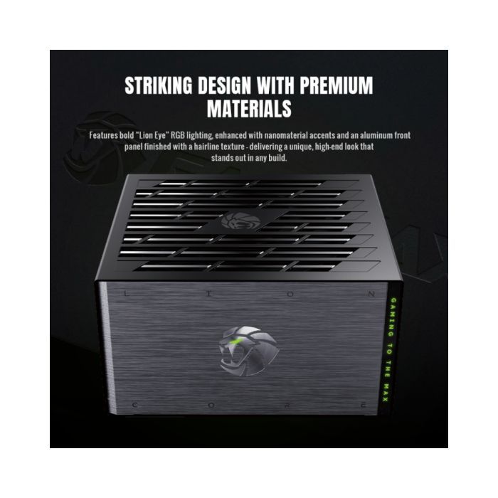 Блок живлення Gamemax 1000W (Lion core 1000P) зображення 4