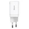 Зарядное устройство Baseus 1xUSB-C 30W + 1xUSB white (CCSUPP-E02) изображение 2