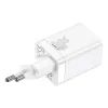 Зарядное устройство Baseus 1xUSB-C 30W + 1xUSB white (CCSUPP-E02) изображение 5
