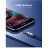 Кабель мультимедійний 3.5mm M to 3.5mm F 1.5m AV118 gray Ugreen (10593) зображення 6