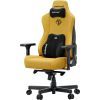 Кресло игровое Anda Seat Kaiser 3E Fabric XL Bright Yellow (AD23YC-XL-09-Y-CF-Y01) изображение 3