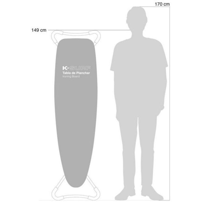 Гладильная доска Rolser K-Surf SalviaTube (K07003-1072) (931467) изображение 9 Гладильная доска Rolser K-Surf SalviaTube (K07003-1072) (931467) изображение 9