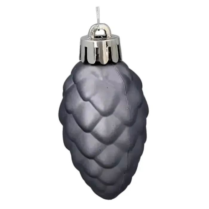 Елочная игрушка Chomik пластикові кульки компл. 31шт, 3см, сіро-сині (5900779877160_1) изображение 3