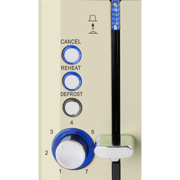 Тостер ECG ST 2766 Vintage Vanilla изображение 6