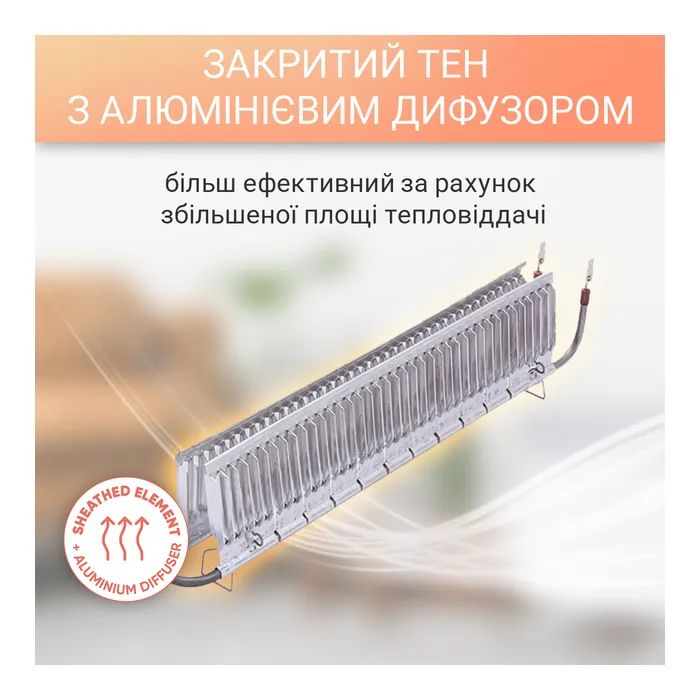 Обогреватель Atlantic F118 CMG-BD0/PR/M (1000W) (150414) изображение 3