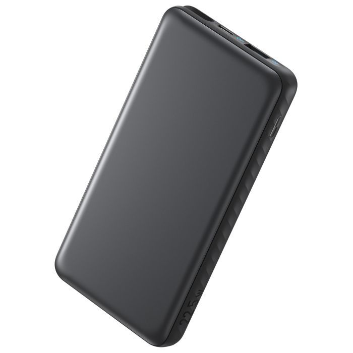 Батарея універсальна Anker 10000mAh, 22.5W, Built-In USB-C Cable, black (A110DH11) зображення 3