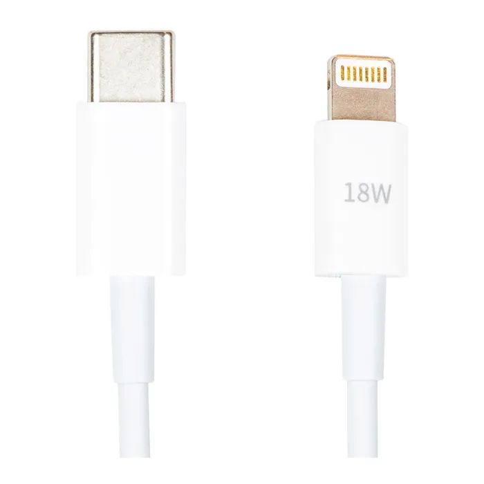 Дата кабель USB-C to Lightning 1.0m 18W PowerPlant (CA913268) изображение 2
