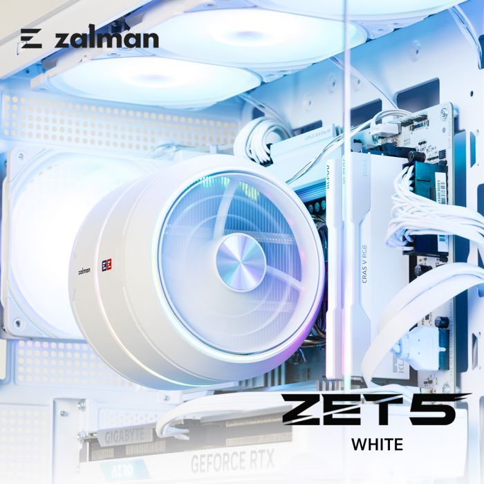Кулер для процессора Zalman ZET5WHITE изображение 9