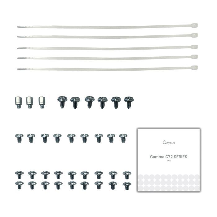 Корпус для ПК OCYPUS GAMMA C72 WH ARGB (GAMMA-C72-WHD400XX-GL) изображение 10