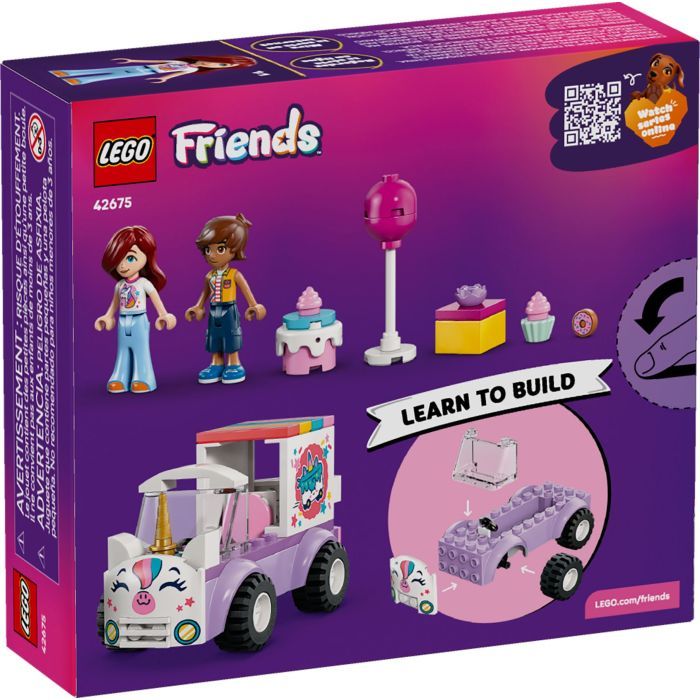 Конструктор LEGO Friends Автомобіль для доставки тортів з єдинорогами (42675) зображення 6