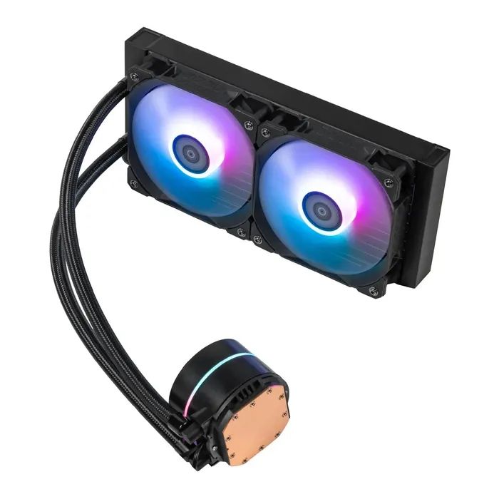 Система жидкостного охлаждения Qube ZT-240 black изображение 2