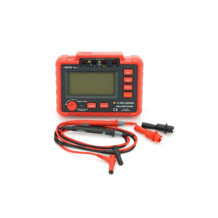 Мегаомметр ANENG MH11. R (0.1-2000 МОм), V (до 750 В). 16012057 мм.(SP) (MH11) изображение 3