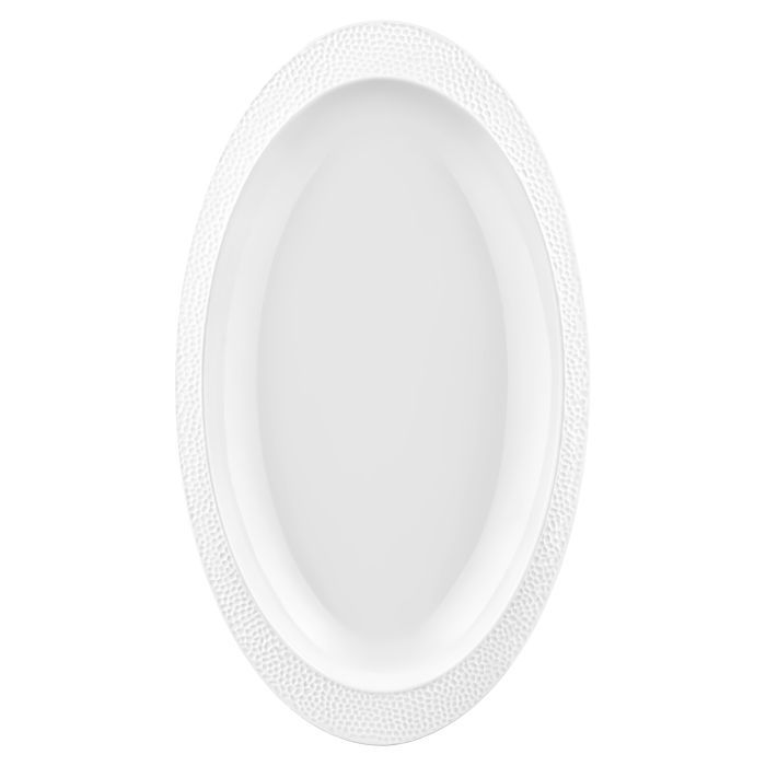 Блюдо Ardesto Ancona 27.2х15.7х2.5см порцеляна, овальне, біле (AR3556) зображення 4