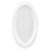 Блюдо Ardesto Ancona 27.2х15.7х2.5см порцеляна, овальне, біле (AR3556) зображення 4