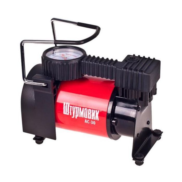 Автомобільний компресор Штурмовик AC-30 100psi/12Amp/37л (AC-30) зображення 2